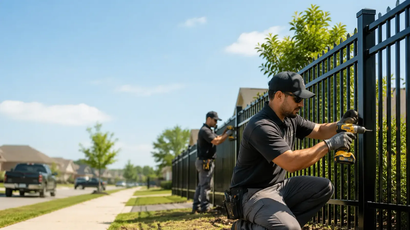 Metal Fence Installation in West Virginia